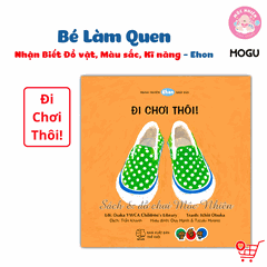 Combo 03 cuốn Sách Truyện Ehon cho bé 0-3 tuổi - Bé làm quen - MOGU