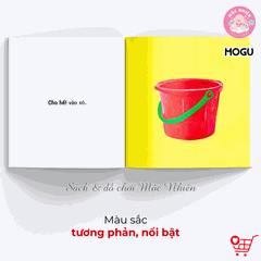 Combo 03 cuốn Sách Truyện Ehon cho bé 0-3 tuổi - Bé làm quen - MOGU