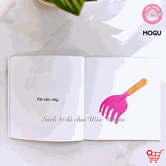 Sách Truyện Ehon cho bé 0-3 tuổi - Bé làm quen - MOGU