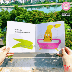 Combo 04 cuốn Sách Truyện Ehon bé 1-2-3 tuổi - Phát triển kỹ năng hằng ngày - MOGU