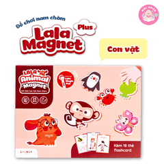 Đồ chơi nam châm Lala Magnet Plus hỗ trợ phát triển khả năng tư duy, Nâng cấp trải nghiệm học tập - Lalala baby