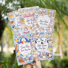 Combo 05 cuốn Sách tô màu Một triệu của Lulu Mayo (cuốn sách mang phong cách kỳ lạ, thú vị nhất) - Đinh Tị Books