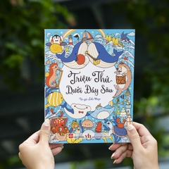 Combo 05 cuốn Sách tô màu Một triệu của Lulu Mayo (cuốn sách mang phong cách kỳ lạ, thú vị nhất) - Đinh Tị Books