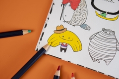 Sách tô màu Một triệu của Lulu Mayo (cuốn sách mang phong cách kỳ lạ, thú vị nhất) - Đinh Tị Books