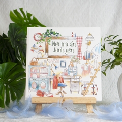 Combo 03 cuốn Sách tô màu Ida Chiaki - Nơi trú ẩn bình yên - Đinh Tị Books