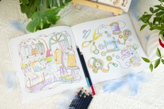 Combo 03 cuốn Sách tô màu Ida Chiaki - Nơi trú ẩn bình yên - Đinh Tị Books