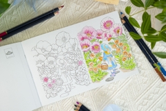 Bộ Sách tô màu Ida Chiaki - Nơi trú ẩn bình yên - Đinh Tị Books