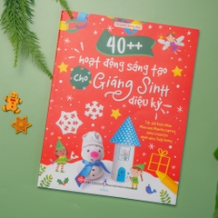 Sách - 40++ hoạt động sáng tạo cho Giáng Sinh diệu kỳ - Đinh Tị Books
