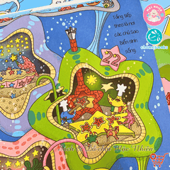 Sách ehon - Tòa nhà 100 tầng (Dành cho bé từ 3-8 tuổi) - Ehomebooks