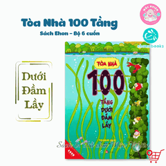 Combo 06 cuốn Sách ehon - Tòa nhà 100 tầng (Dành cho bé từ 3-8 tuổi) - Ehomebooks