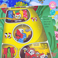 Sách ehon - Tòa nhà 100 tầng (Dành cho bé từ 3-8 tuổi) - Ehomebooks