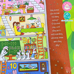 Sách ehon - Tòa nhà 100 tầng (Dành cho bé từ 3-8 tuổi) - Ehomebooks