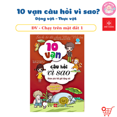 Combo 5 quyển Sách - 10 vạn câu hỏi vì sao - Động vật - thực vật - Đinh Tị Books