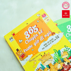 Sách - 365 chuyện kể trước giờ đi ngủ - Những câu chuyện phát triển chỉ số IQ và EQ cho trẻ từ 2-12 tuổi - Đinh Tị Books
