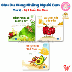 Bộ 03 cuốn sách - Chu du cùng những người bạn thú vị - Lionbooks