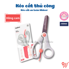 Kéo Cắt Thủ Công An Toàn Cho Bé (1 cái) - Chính Hãng Mideer