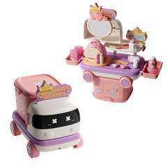 Bộ đồ chơi nhập vai Xe lưu động cho trẻ từ 3 tuổi - Chất liệu nhựa ABS cao cấp - Toys&Joys