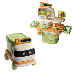 Bộ đồ chơi nhập vai Xe lưu động cho trẻ từ 3 tuổi - Chất liệu nhựa ABS cao cấp - Toys&Joys