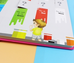 Sách Tương Tác Lật Mở Khám Phá Khổ lớn Lift-The-Flap - Lật mở khám phá - Colours and Shapes (Màu sắc và hình dạng) - Đinh Tị Books