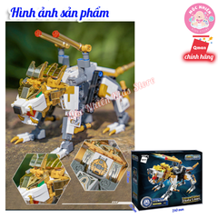 Đồ chơi lắp ráp Qman 41224 - Sư tử dũng mãnh (273 chi tiết)