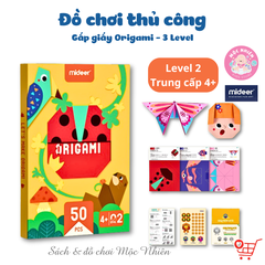 Đồ Chơi Gấp Giấy Thủ Công Origami Mideer - Cho Bé Từ 3 Tuổi Luyện Tay Khéo Léo