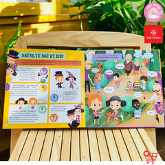 Combo 02 cuốn Sách tương tác - Rèn luyện kỹ năng đầu đời cho trẻ - 30 câu trắc nghiệm - Đinh Tị Books