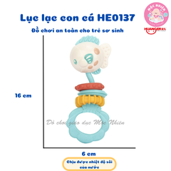 Đồ chơi Huanger HE0137- Lục lạc con cá (Chịu được nhiệt độ sôi của nước)