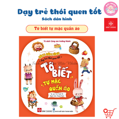 Sách dán hình - Dạy trẻ thói quen tốt - Đinh Tị Books