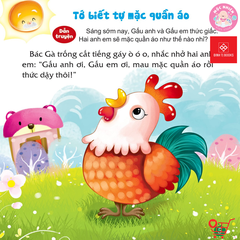 Sách dán hình - Dạy trẻ thói quen tốt - Đinh Tị Books