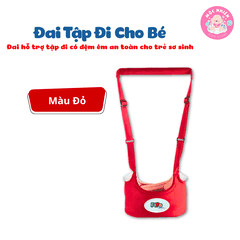 Đai tập đi cho bé, Đai hỗ trợ tập đi có đệm êm, chắc chắn, an toàn cho trẻ sơ sinh - Pipo Vietnam
