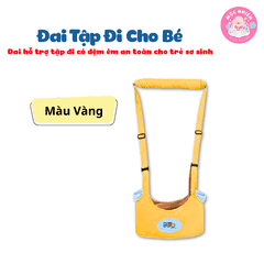 Đai tập đi cho bé, Đai hỗ trợ tập đi có đệm êm, chắc chắn, an toàn cho trẻ sơ sinh - Pipo Vietnam