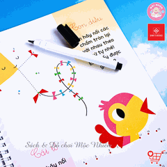 Combo 04 cuốn Sách viết xóa thông minh (Cho bé từ 4-7 tuổi) - Đinh Tị Books