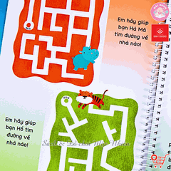 Combo 04 cuốn Sách viết xóa thông minh (Cho bé từ 4-7 tuổi) - Đinh Tị Books