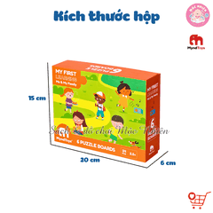 Đồ Chơi Xếp Hình Myndtoys My First Learning - Me & My Family Dành Cho Bé Trên 2.5 Tuổi