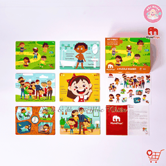 Đồ Chơi Xếp Hình Myndtoys My First Learning - Me & My Family Dành Cho Bé Trên 2.5 Tuổi