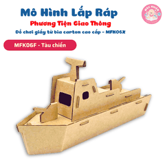 Đồ chơi giấy từ bìa carton cao cấp - Mô hình lắp ráp phương tiện giao thông (Nhiều mẫu) - MAGIX