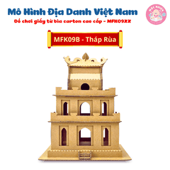 Đồ chơi giấy từ bìa carton cao cấp - Mô hình lắp ráp địa danh Việt Nam (Nhiều mẫu) - Magix