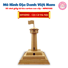 Đồ chơi giấy từ bìa carton cao cấp - Mô hình lắp ráp địa danh Việt Nam (Nhiều mẫu) - Magix