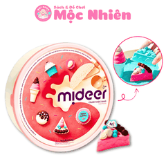 Đồ chơi Cát động lực Mideer kèm dụng cụ tạo hình thủ công làm bánh cho bé cao cấp Color Magic Sand (MD4326)