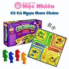 Đồ chơi Cờ cá ngựa có nam châm dễ chơi không sợ rơi quân cờ - Hiệu Foxi