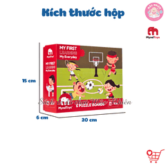 Đồ Chơi Xếp Hình Myndtoys My First Learning - My Every Day Dành Cho Bé Trên 2.5 Tuổi