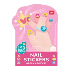 Đồ Chơi Dán Móng Tay 150 chi tiết - Nail Stickers - Thương hiệu TOI