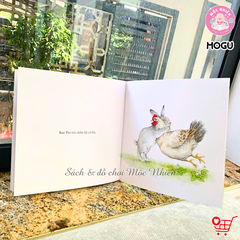Truyện Ehon cho bé 1-2-3 tuổi - Nuôi dạy em bé biết yêu thương - Mọt sách Mogu