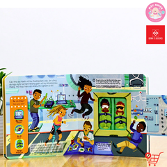Sách chuyển động - First Stories (tương tác đẩy, trượt, kéo cho trẻ 0 - 6 tuổi) - Đinh Tị Books