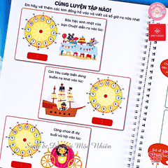 Combo 04 cuốn Sách viết xóa thông minh (Cho bé từ 4-7 tuổi) - Đinh Tị Books