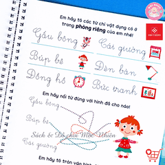 Combo 04 cuốn Sách viết xóa thông minh (Cho bé từ 4-7 tuổi) - Đinh Tị Books