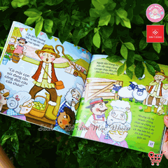 Combo 02 cuốn Sách - Truyện kể mỗi ngày cho trẻ 3 - 9 tuổi (Sự tích các loài vật và Ngụ ngôn Aesop) - Đinh Tị Books
