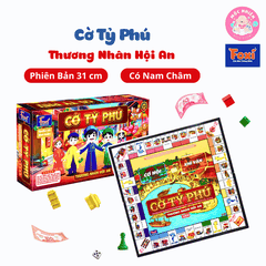 Đồ chơi Cờ tỷ phú nam châm Thương nhân Hội An - Hiệu Foxi