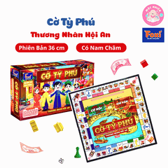 Đồ chơi Cờ tỷ phú nam châm Thương nhân Hội An - Hiệu Foxi