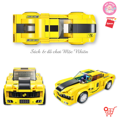 Đồ chơi lắp ráp Qman 14011 - Xe đua nguy hiểm Ver-7 - Dành cho bé trai từ 6 tuổi